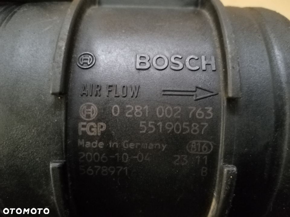 Przepływomierz Powietrza Fiat ducato iveco daily 2.3 3.0 0281002763 55190587 - 3