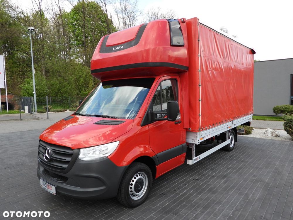 Mercedes-Benz SPRINTER 316  8 PALET PLANDEKA WINDA TEMPOMAT KLIMATYZACJA  160KM - 7