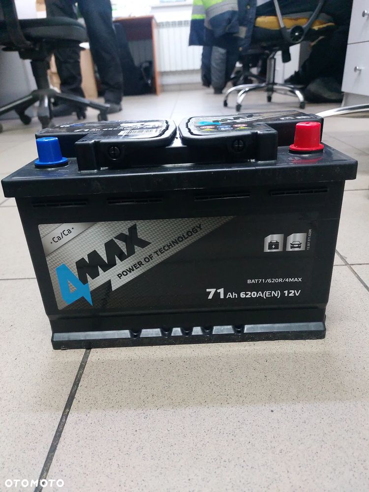 AKUMULATOR 4MAX 71Ah 620A 12V NOWY - 4