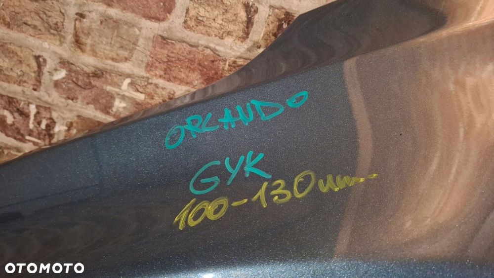 BŁOTNIK PRZÓD LEWY CHEVROLET ORLANDO 2013 ROK KOD LAKIERU GYK - 3