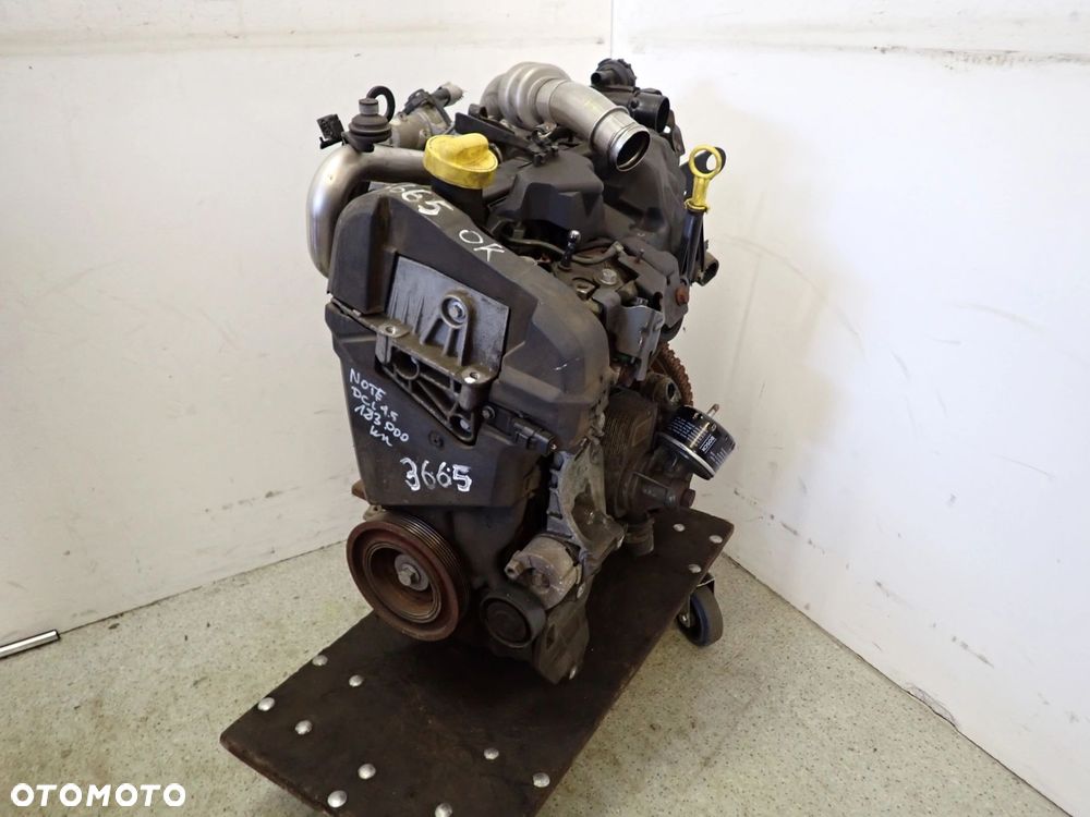NOTE E11 06-09 1.5 DCI SILNIK MOTOR DIESEL - 1