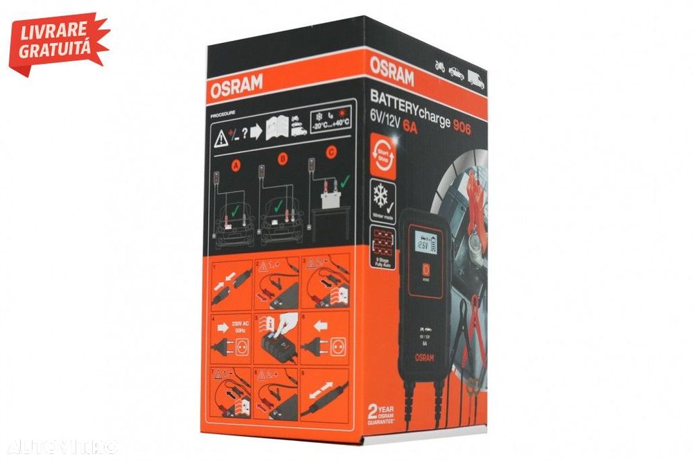 Redresor auto Osram BATTERYcharge 906 OEBCS906 - 6