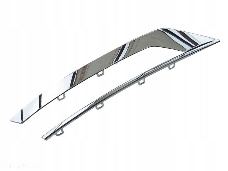 VOLVO S90 II lewa kratka listwa zderzaka chrom OE 31425448 - 1