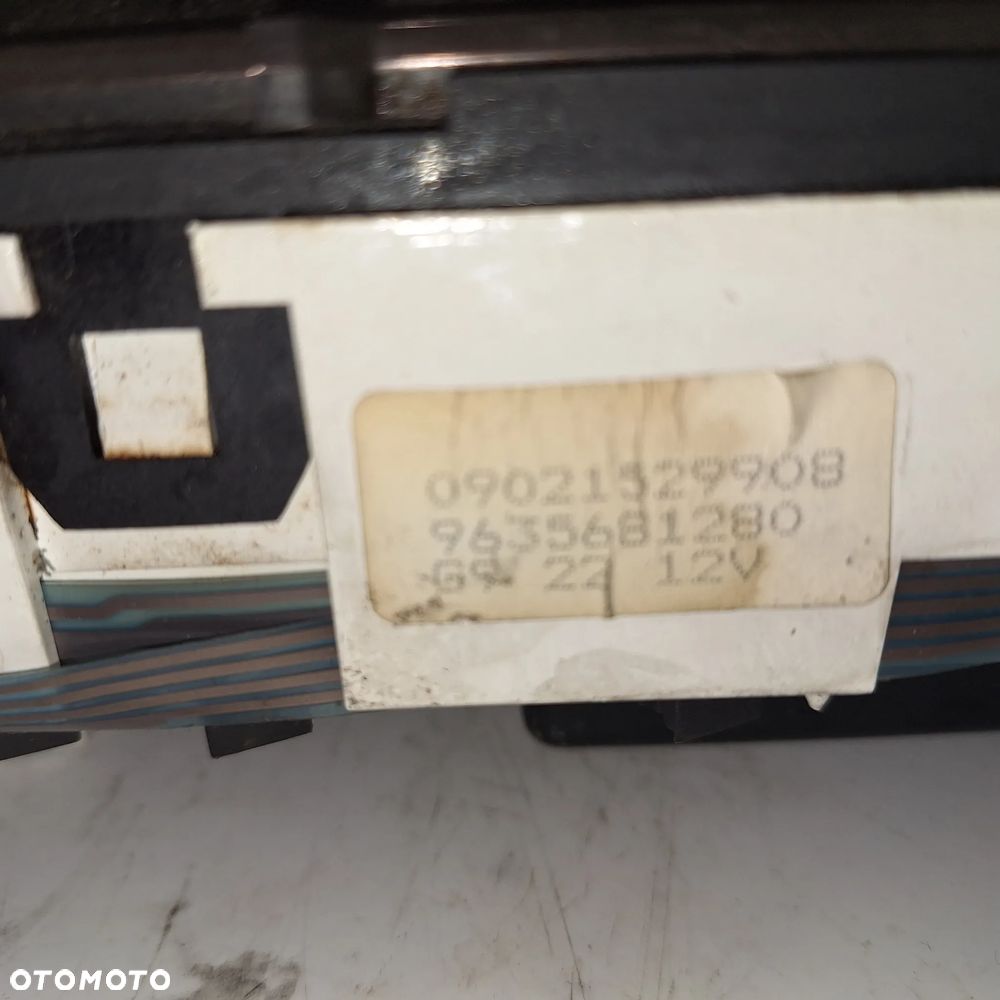 LICZNIK PEUGEOT 206 PARTNER BERLINGO I 9635681280 - 3