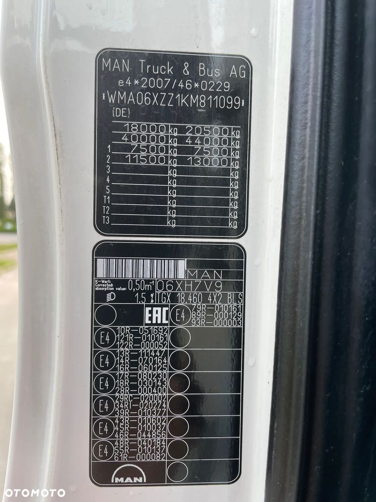 MAN TGX 18.460 RETARDER, Hydraulika; - 14