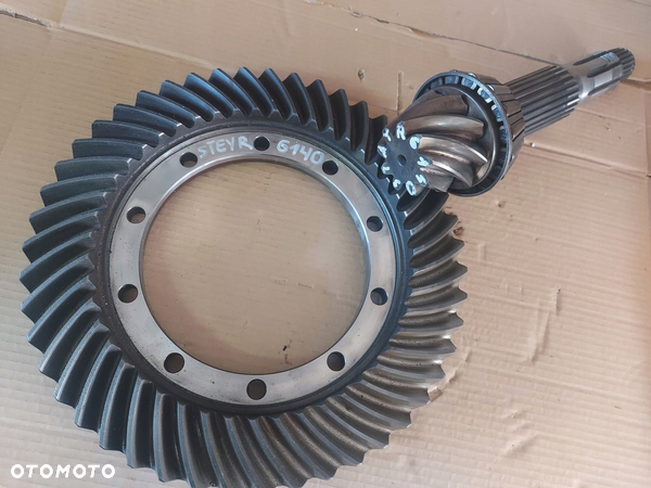 KOŁO ZĘBATE STOŻKOWE MOST TYŁ R9/47 5196524 5196680 STEYR 6140 2012R