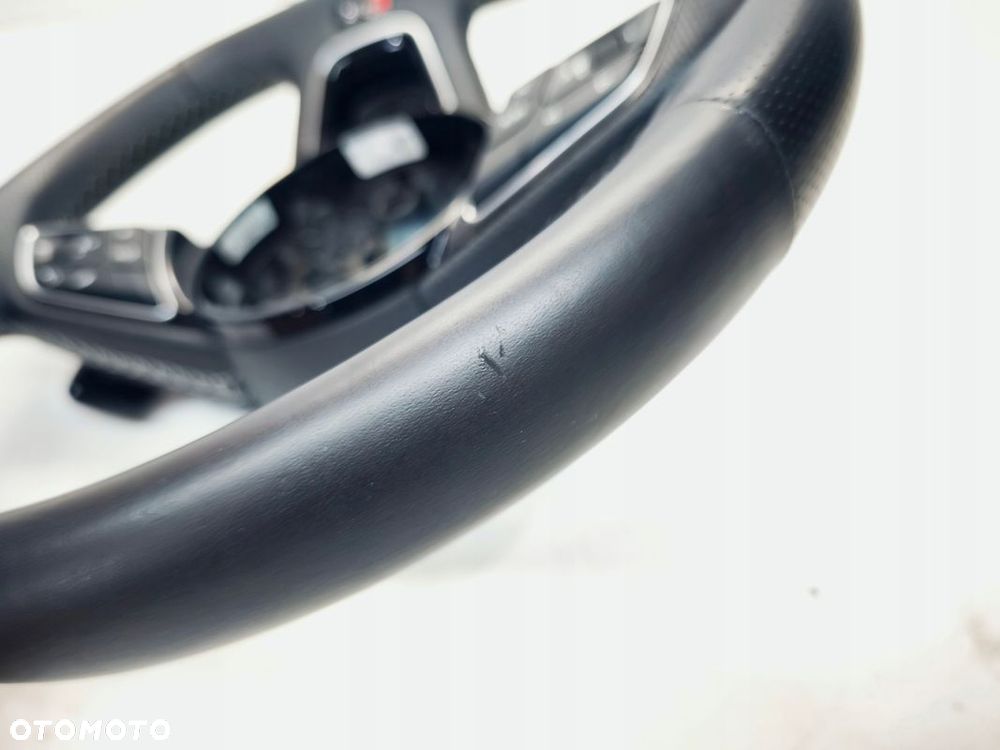 KIEROWNICA SKÓRA PIKOWANA RS S LINE ŚCIĘTA AUDI A4 B9 A5 8W 8W0419091AF JAH - 11