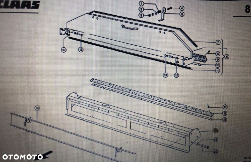 Chwytacz Kamieni Claas Mega 370-360 - 1