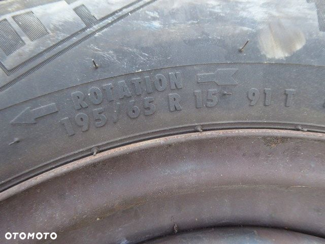 CADDY LIFT 10-15 FELGI STALOWE KPL 4 SZT OPONY KOŁA 195/65 R15 6J x 15 H2 - 8