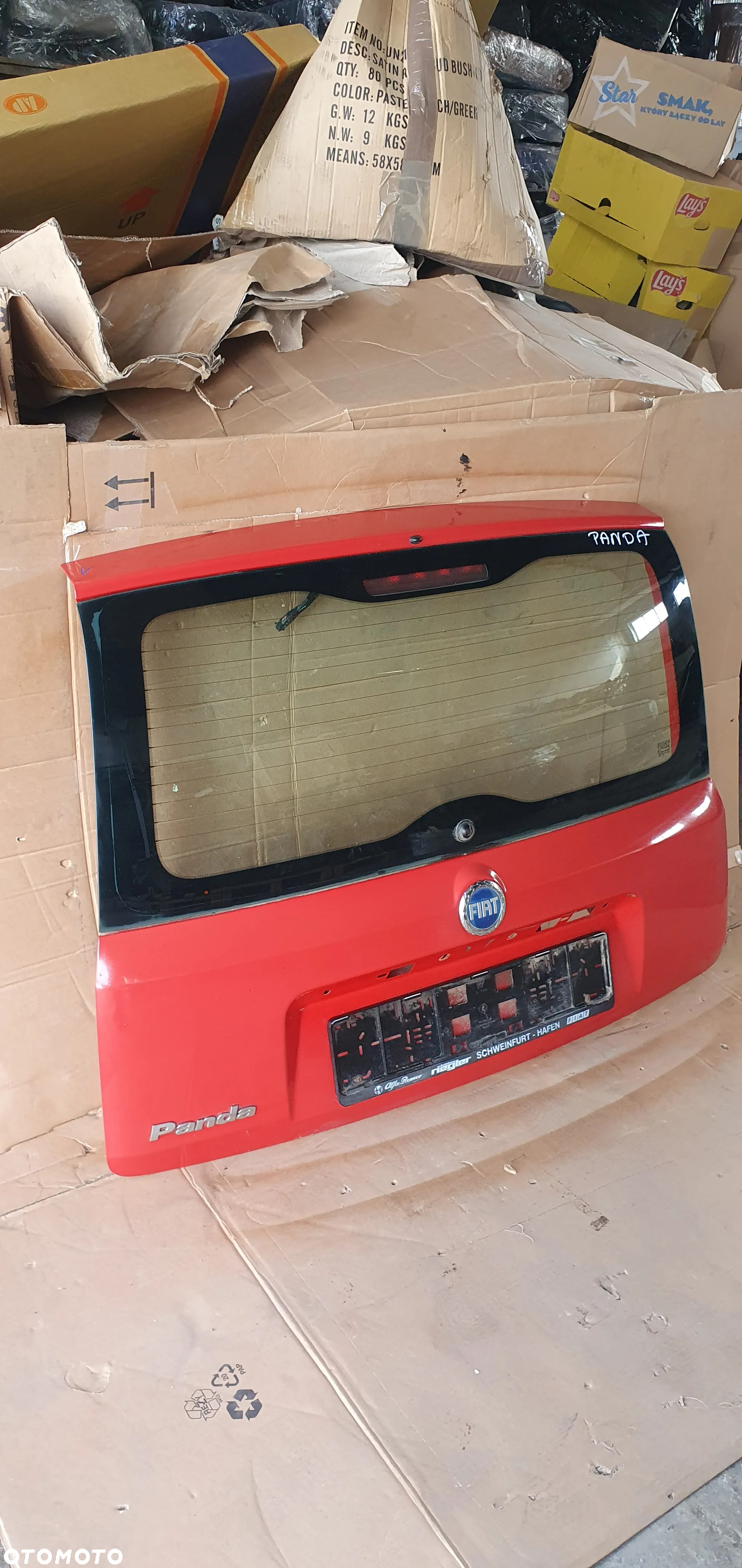 Klapa bagażnika tył tylna Fiat Panda II - 4