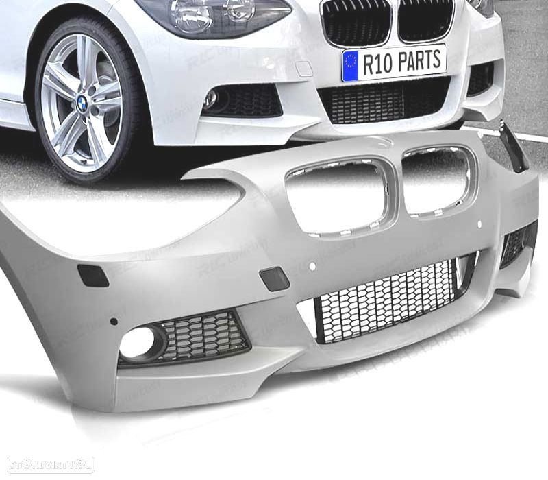 PARA-CHOQUES FRONTAL BMW F20 F21 LOOK M PDC SRA - 2