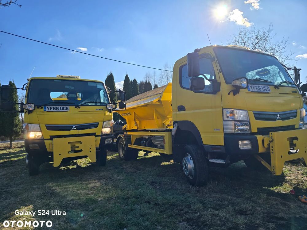 Mitsubishi Canter 6c18 Fuso 4x4 terenowy Hydraulika 4wd Reduktor Jedyny w Polsce gritter Pługo piaskarka Solarka komunalny 3.0 // 180KM //2016//48 000km// daily unimog Schmidt pfau rexter econ Wywrotka Hamulec górski kiper HDS Kamper wyprawowy Zwyżka Energetyka pkp Serwisowy wiertnica wuko - 26
