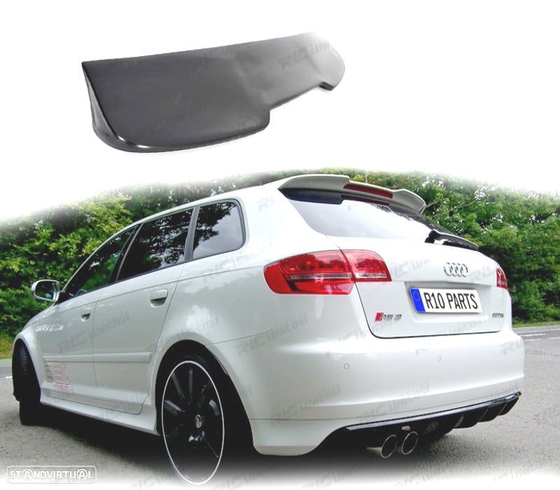 AILERON AUDI A3 8PA SPORTBACK 03-12 LOOK RS3 - 1