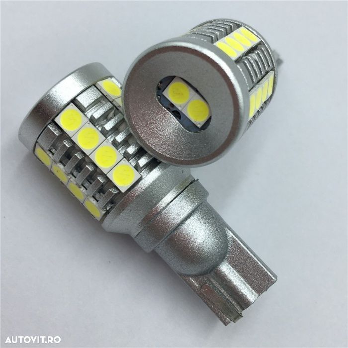 Bec Led T15 w16w pentru marsarier CANBUS puternic - 1