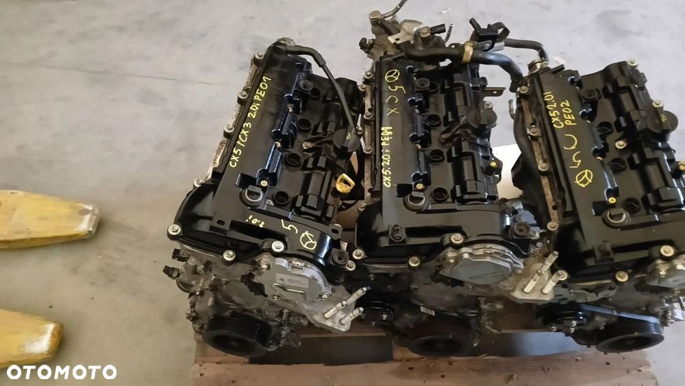 SILNIK MAZDA 3 5 6 CX3 CX-3 CX5 CX-5 2.0 i SKAYACTIV PE01 PE02 - 1