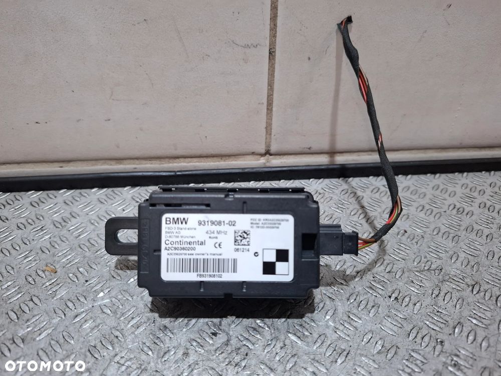 Moduł zdalnego sterowania BMW 2 F45 2015 rok nr 9319081 - 1