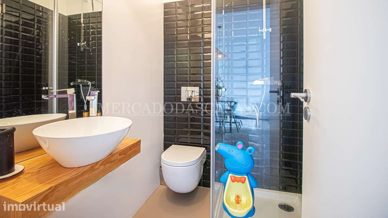 Apartamento T3+1 Terraço a Poente, Garagem. Centro Espinho - Grande imagem: 4/26
