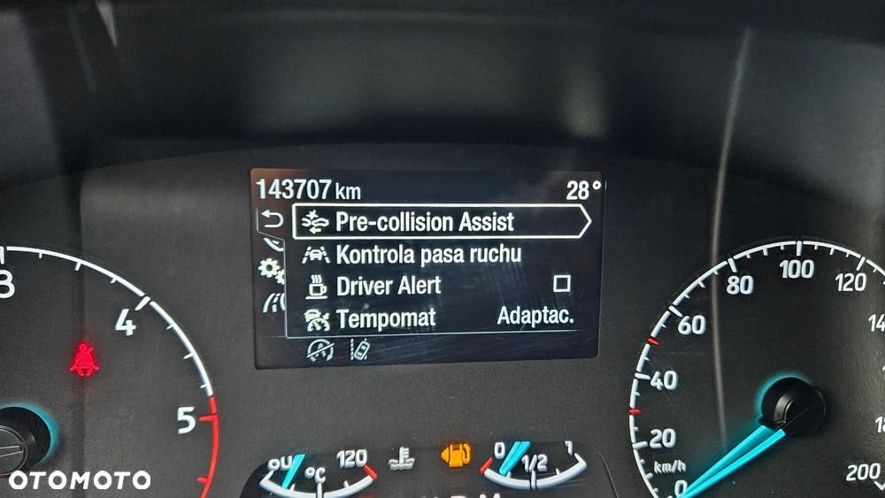 Ford Custom 2,0 TDCI Aut. 2021Rok Kamera Adapt. Tempomat Webasto Hak Serwis - 21