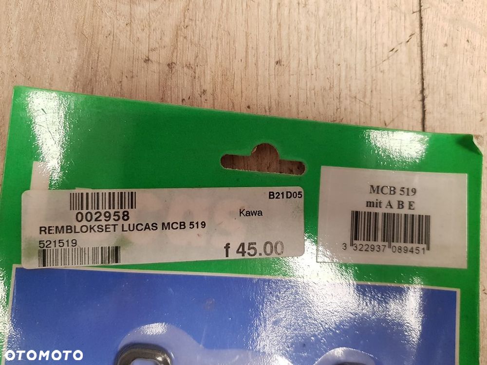 Klocki hamulcowe TRW-Lucas MCB 519 Vivacity Rieju TGB Kisbee - 4