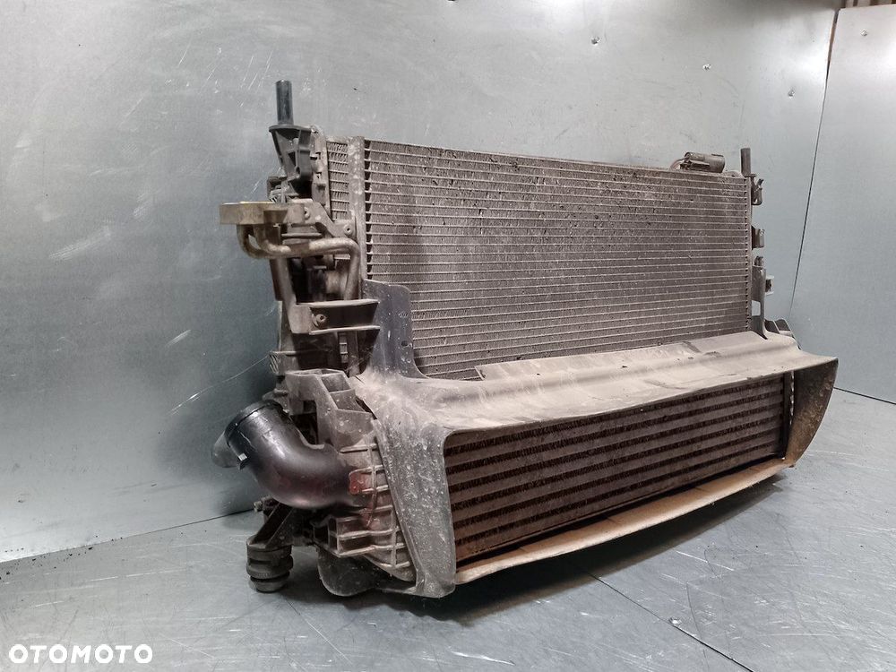 ZESTAW CHŁODNIC WODA KLIMA WENTYLATOR, INTERCOOLER VOLVO V50 1.6 HDI - 3