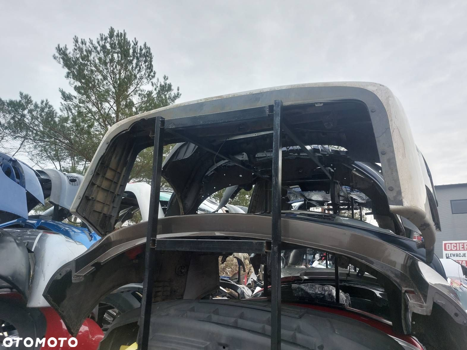 KOMPLETNY TYŁ VECTRA A SEDAN E137 KLAPA ZDERZAK LAMPY - 11
