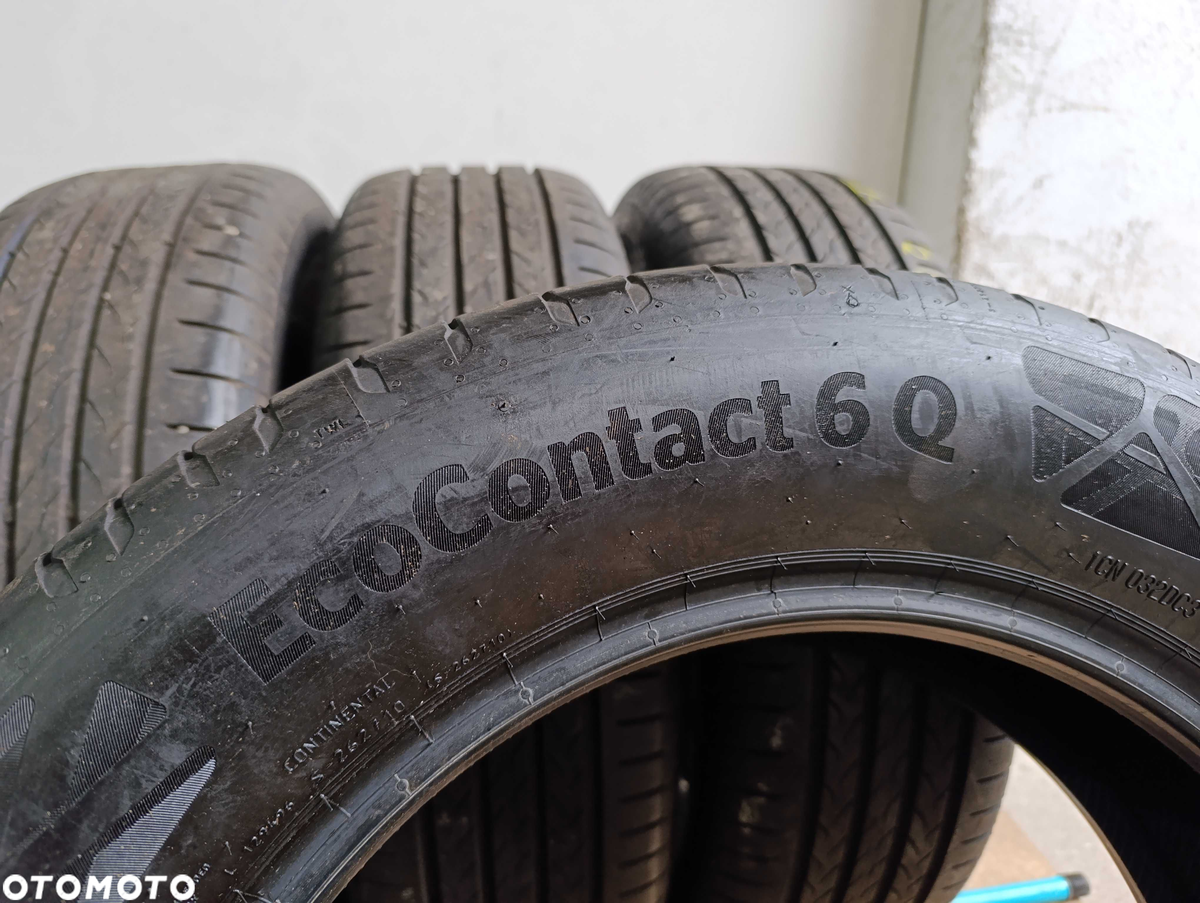 4x 215/60 R17 96H Continental Eco Contact 6 Q 2022r 5,9mm - 7