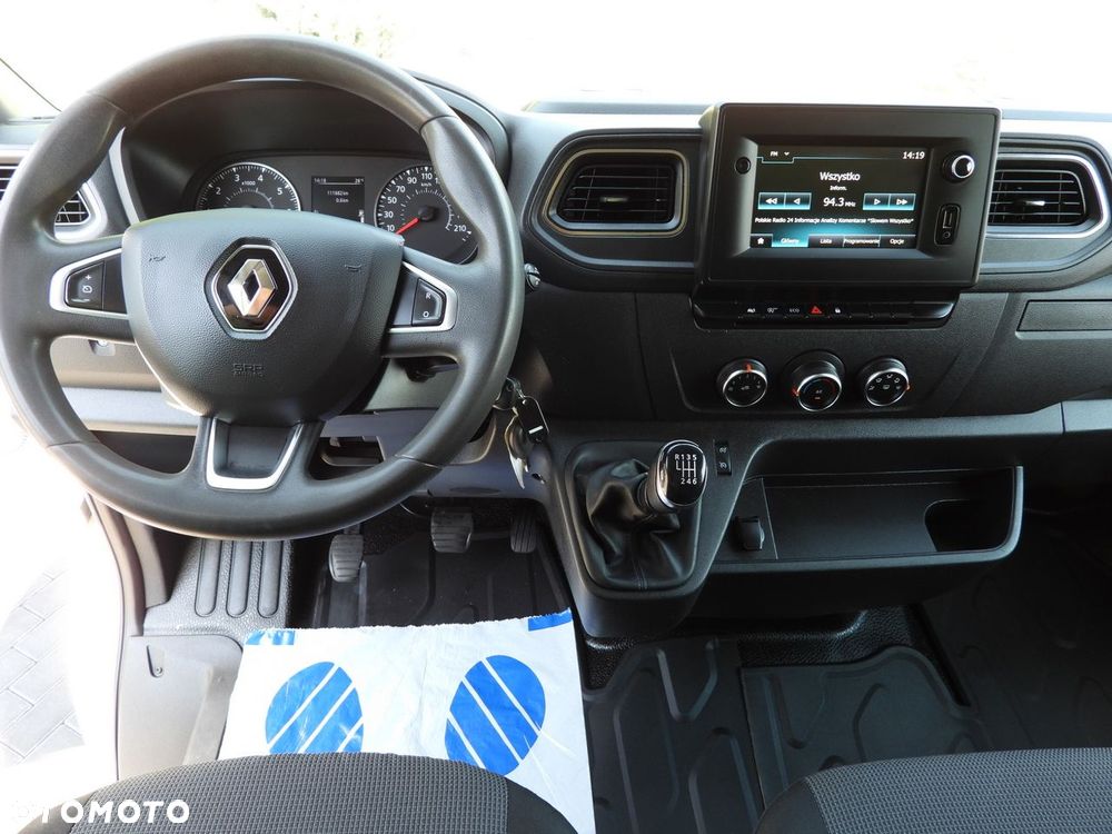 Renault MASTER  KONTENER WINDA 8 PALET TEMPOMAT NAWIGACJA LEDY BLIŹNIACZE KOŁA KLIMATYZACJA  145KM - 29