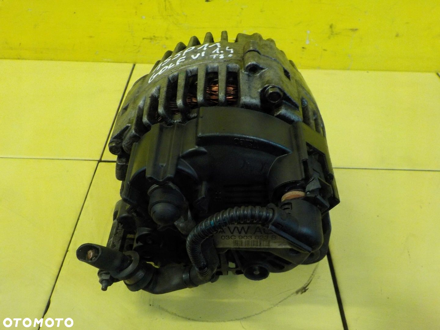 GOLF VI A1 OCTAVIA EOS TOLEDO JETTA 1.4 TSI 10r CAX alternator 03C903023B - 4