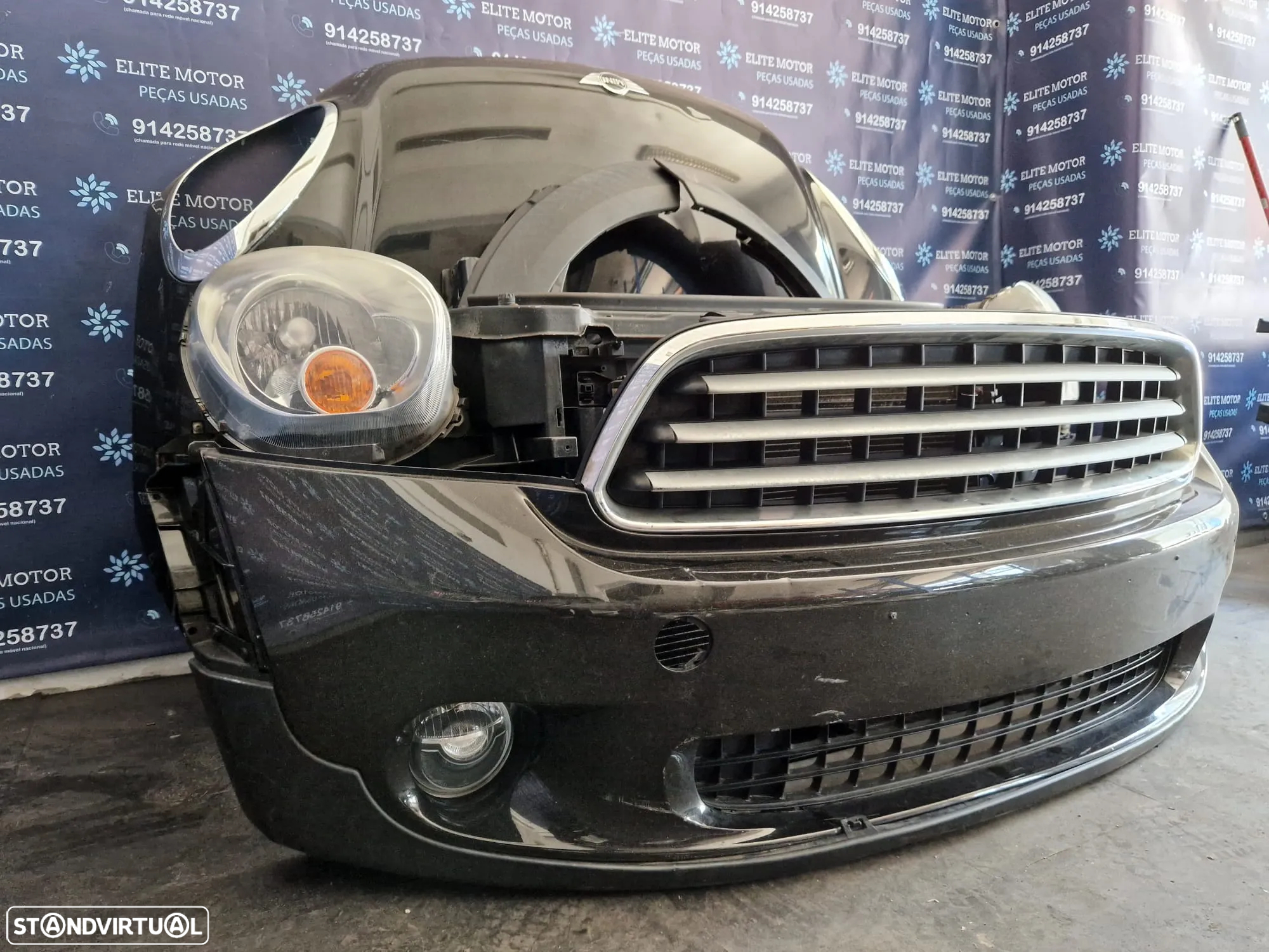 Frente completa usada MINI COUNTRYMAN R60 R61 capot parachoques oticas guardalamas - 5