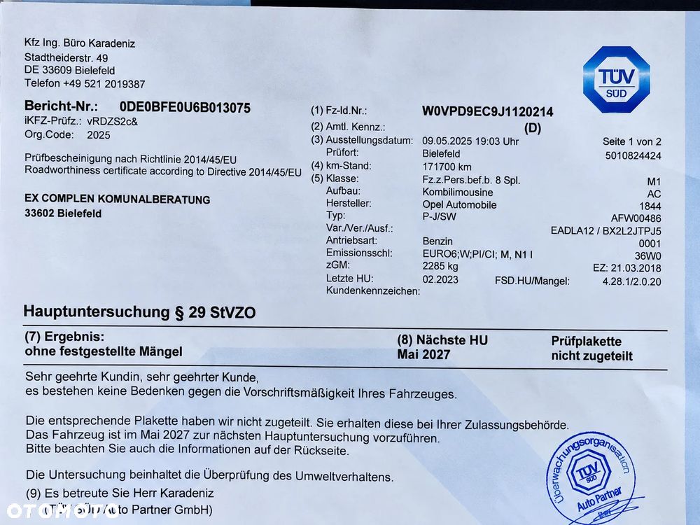 Opel Zafira 1.4 Turbo Business Edition - 21