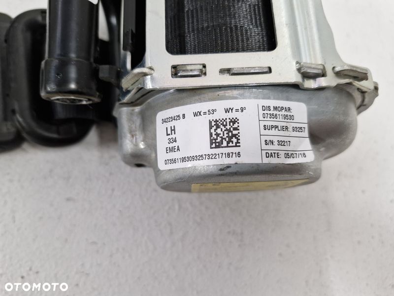 fiat 500x 500 x pas bezpieczeństwa lewy tył tylny 07356119530 - 3