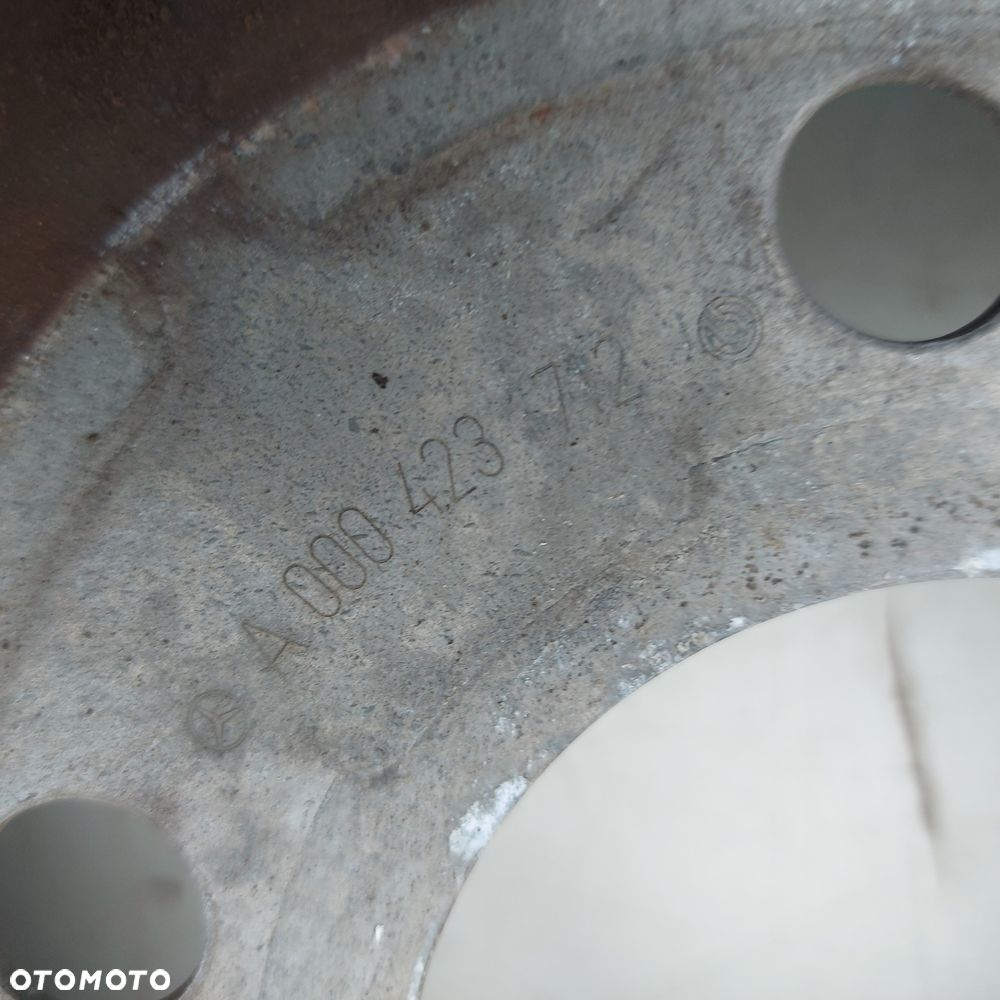 TARCZE HAMULCOWE TYL TYLNE KLOCKI KOMPLET MERCEDES E W213 ORYGINAL DEMONTAZ 0004231712 26 MM - 2