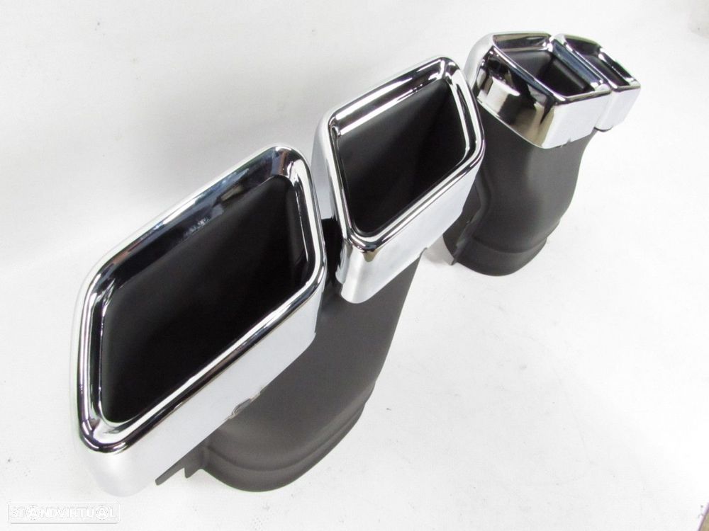 Conjunto Ponteiras Escape Novo MERCEDES-BENZ E-CLASS (W213)/MERCEDES-BENZ E-CLAS... - 3