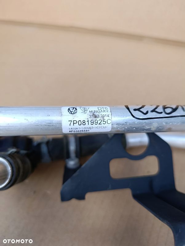 PORSCHE CAYENNE II 2 PRZEWÓD WĄŻ POMPA WODY 7L0965561L 7P0819925C - 2