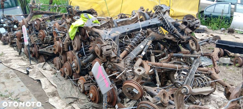 KOMPLETNE ZAWIESZENIE BELKA SANKI TYŁ FORD MONDEO MK4 HB 5D - 7