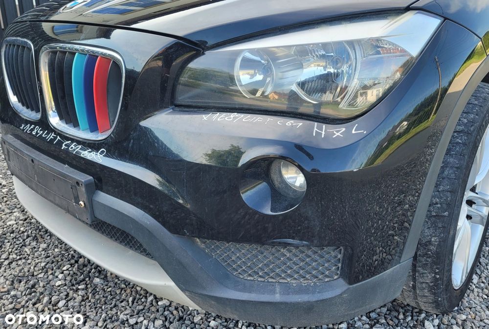 ZDERZAK PRZÓD PRZEDNI BMW X1 E84 LIFT 668 SCHWARZ II C61 - 4
