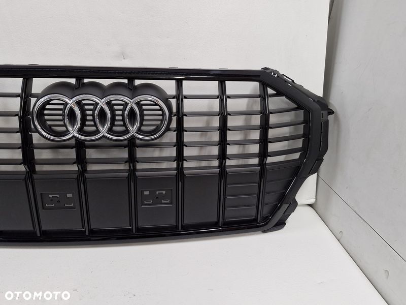 audi q3 2 ii 83a s-line grill atrapa chłodnicy zderzaka przód czarna 83a853651e - 2