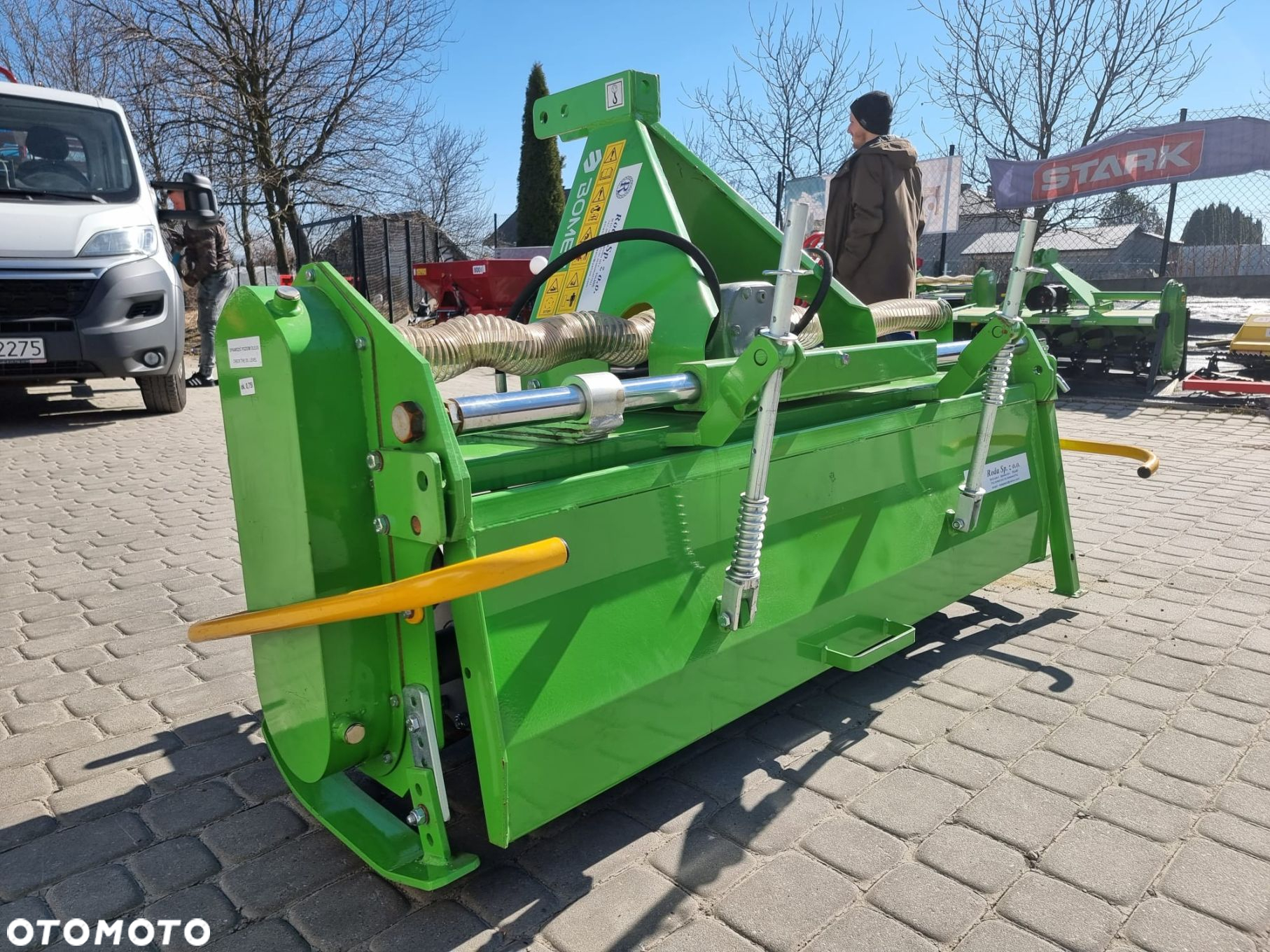 Glebogryzarka Glebogryzałka Virgo z przesuwem hydraulicznym Bomet Strumyk - 7