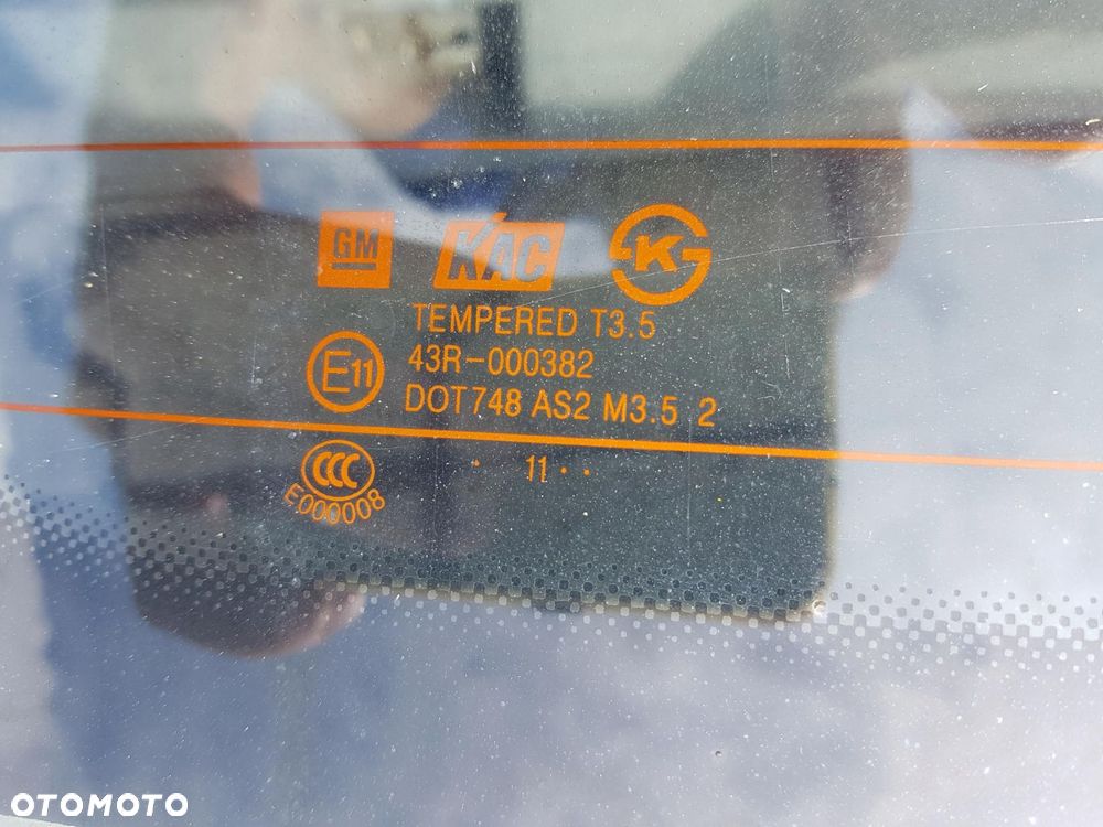 CHEVROLET SPARK III M300 09-13r KLAPA BAGAŻNIKA TYŁ GCT - 6