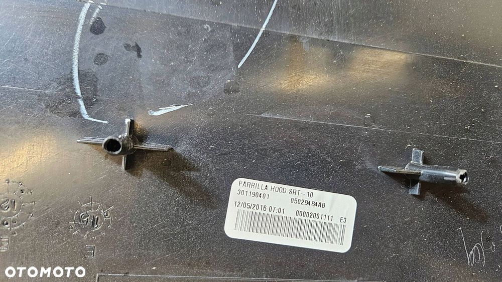 wlot kanał powietrza maski dodge ram 1500 srt 10 nowy 3011980601 - 8