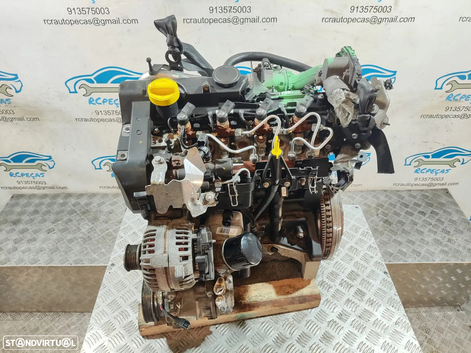 Motor Completo Renault 1.5 DCI 8v 105cv K9KH282 K9K282 - 2