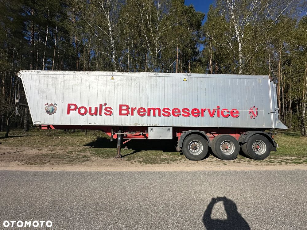 Kel-Berg NACZEPA WYWROTKA 60m3 EL PLANDEKA NA PILOTA SUPER STAN - 7