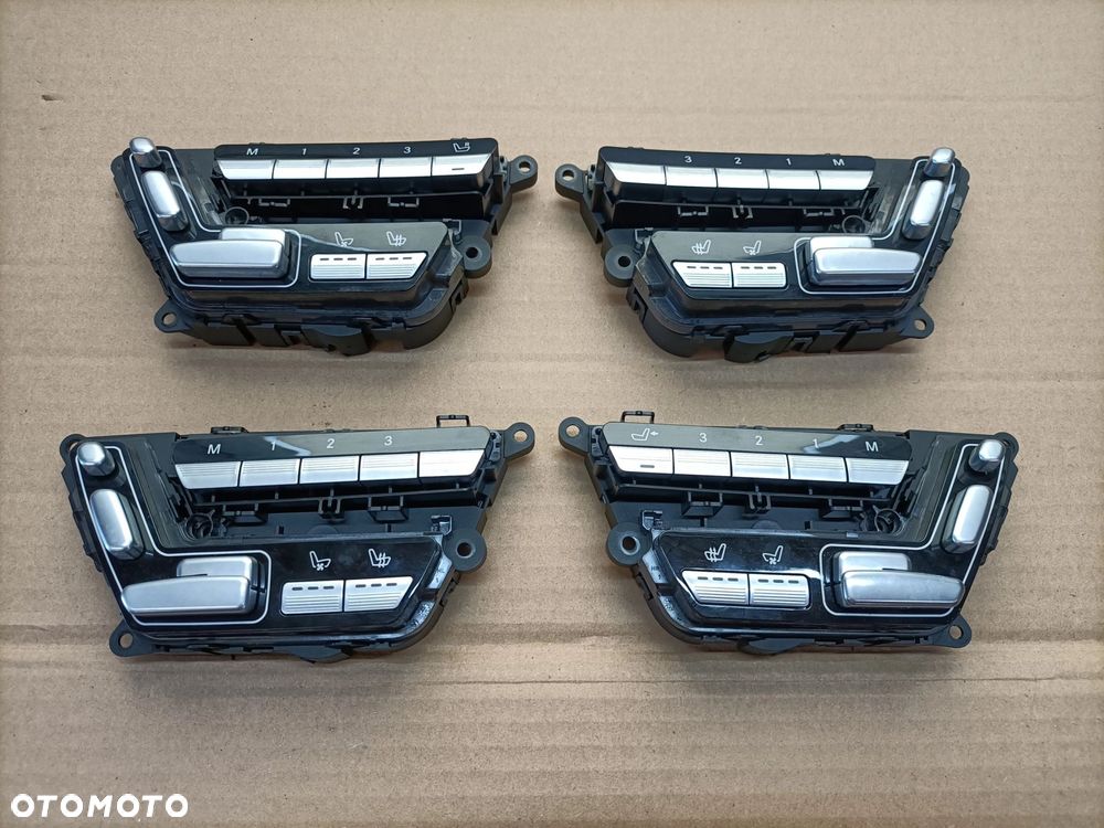 W221 sterowanie fotela przód tył pamięc podgrzewany wentylowany LONG S klasa Mercedes A 221 870 92 58, A 221 870 93 58, - 1