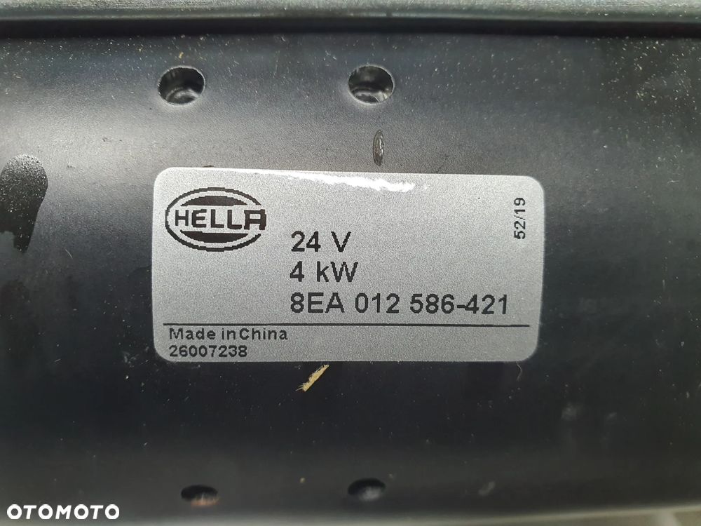 Rozrusznik Hella 25V, 4kW, 8EA012586-421 - 3