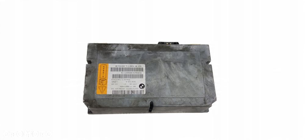 BMW 7 E65 E66 SENSOR PODUSZEK MODUŁ AIRBAG 9622464 - 4
