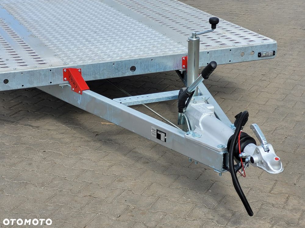 TA-NO DOSTAWA! Laweta Scorpio 600x210cm Przyczepa trzyosiowa z podłogą aluminiową! Koła 10” Kąt najazdu 12° Idealna do przewozu busa, samochodu! DMC 3500kg - 21