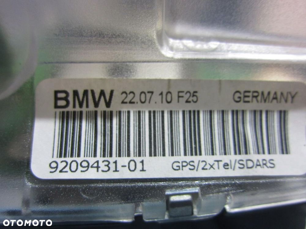 BMW X3 F25 E70 E91 F22 ANTENA DACHOWA 65209209431 - 6