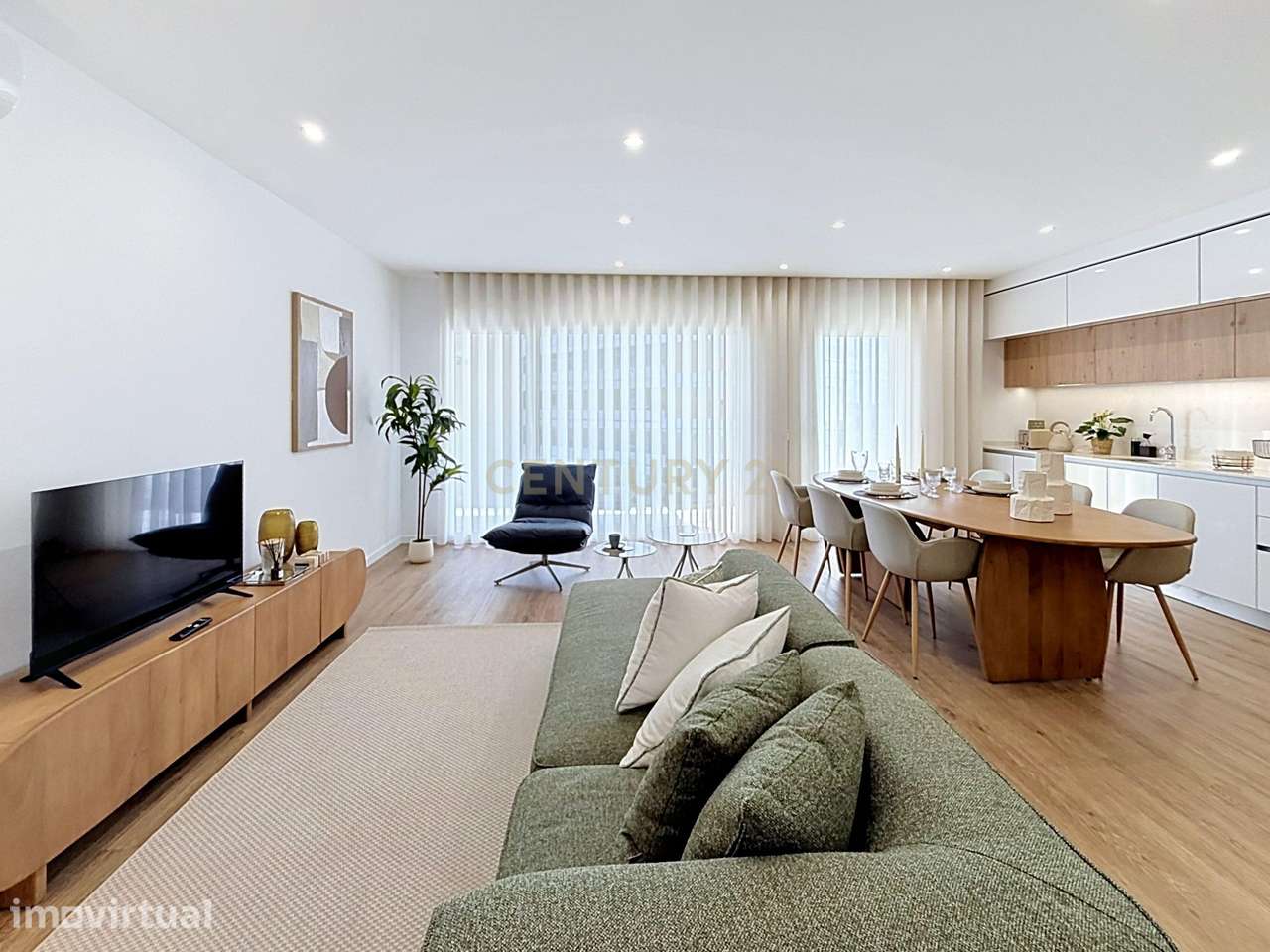 Apartamento Novo com Terraço e Piscina Privativa em Nazaré - Grande imagem: 2/57