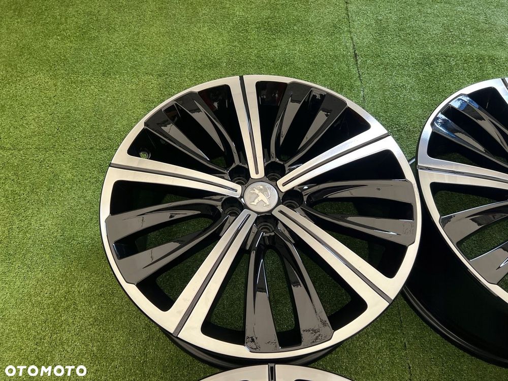KOMPLET FELG FELGI ALU PEUGEOT 308 508 GT LINE 19 5X108 ET42 ORYGINALNE - 6