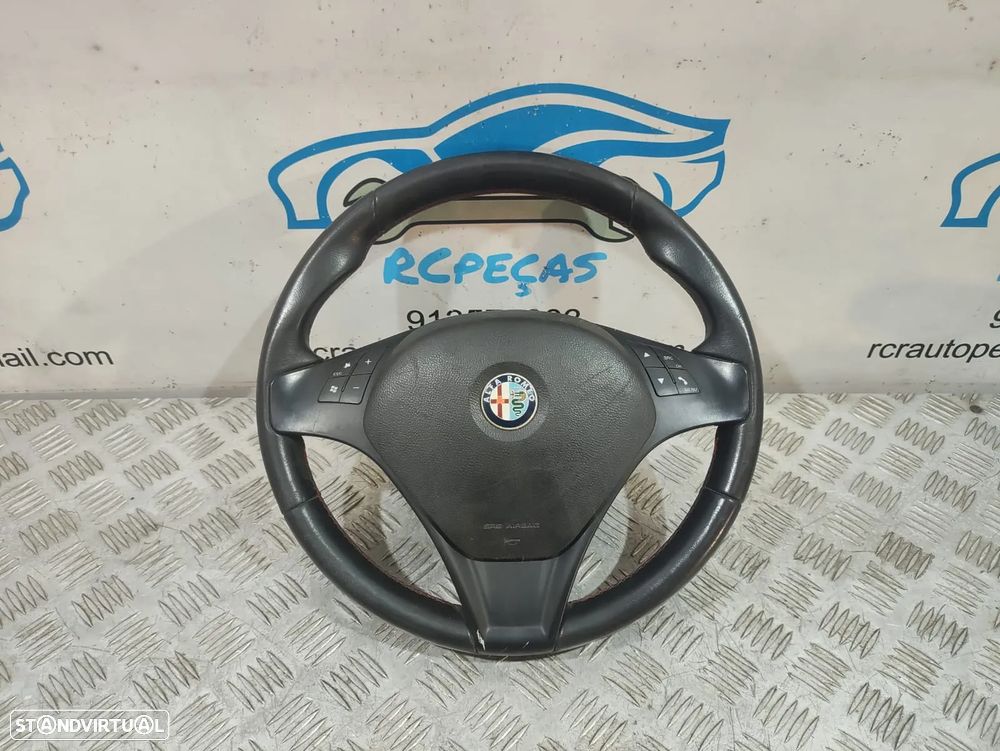 Volante Completo Pele Alfa Romeo Giulietta 940 Comandos Multifunções